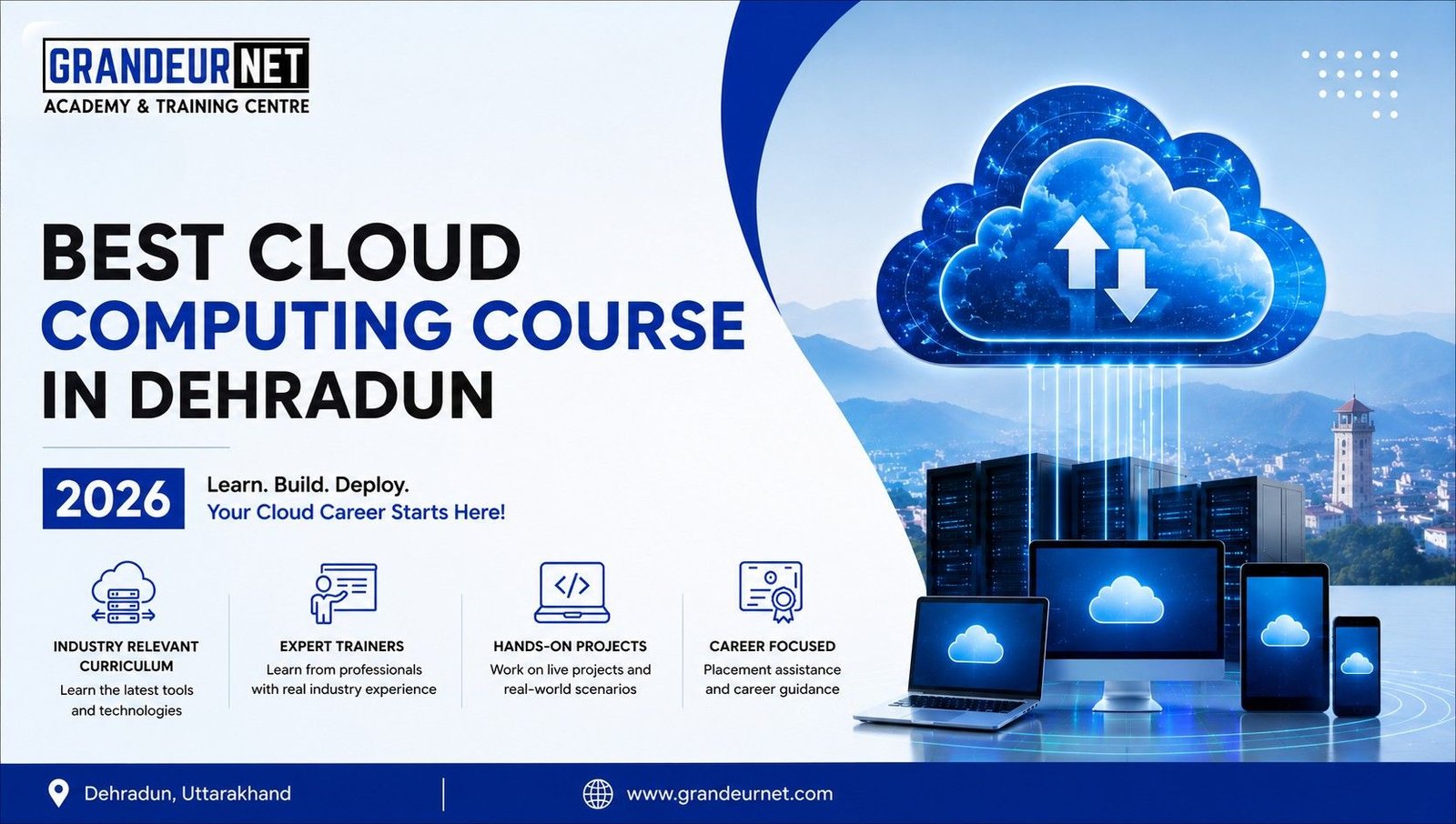 Best Cloud Computing Course in Dehradun – Grandeur Net Academy